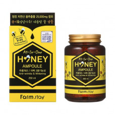 Multipurpose honey serum for the person FarmStay All-In-One Honey Ampoule, 250 ml