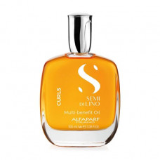 Multipurpose curly hair Alfaparf Semi Di Lino Curls Multi-Benefit Oil oil, 100 ml