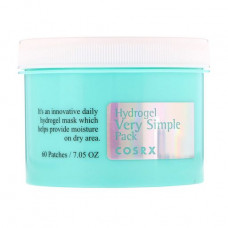 Multipurpose hydrogel patches of COSRX Hydrogel Very Simple Pack for deep moisturizing of skin, 60 pieces