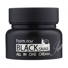 Multipurpose cream for the person FarmStay All-In-One Black Snail Cream with mutsiny a black snail, 100 ml