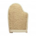 Bast bathing Titania a massage glove, from a loofah and cotton, 23.5*16.5 cm