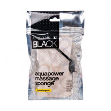 Bast massage Suavipiel Black Aqua Power Massage Sponge