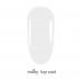 Dairy finishing covering of Canni No Wipe Top Coat Milky Shimmer without sticky layer about a shimmer, 7.3 ml