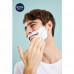The men's Nivea Men shaving foam Silver protection, with ions of silver and antibacterial effect, 200 ml