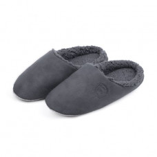 Men's room Twins slippers of the semi-Czech, fleece, gray, size 40-41