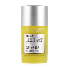 Men's deodorant-stik of L'Occitane Cedrat Stick Deodorant, 75 ml
