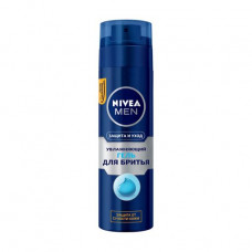 The men's Nivea Men shaving gel of Zashchita and leaving moistening, protection against dryness of skin, 200 ml