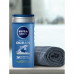 Men's shower gel 2 in 1 Nivea Men Arctic Ocean with sea salt, 250 ml