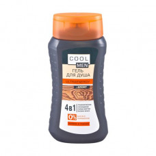 Men's shower gel Cool Men Ultraenergy + Sport 4v1 Kofein and guarana, 250 ml