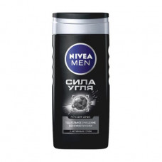 The men's Nivea Men shower gel of Sil of coal, with activated carbon, 250 ml