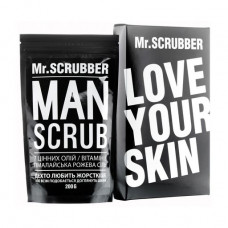 Men's coffee body scrub and persons Mr.Scrubber Man Coffee Bean all-type skin, 200 g