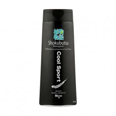 Men's Refreshing shower cream gel Shokubutsu Monogatari Cool Sport, 200 ml