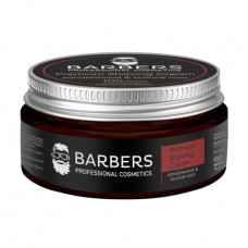 The men's Barbers Premium Shaving Cream shaving cream with the calming effect, with a sandal-wood tree and a root of a licorice, 100 ml