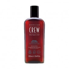 The men's cleaning shampoo with a peeling for hair of American Crew Detox Shampoo, 250 ml