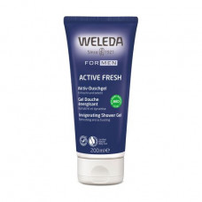 The men's refreshing Weleda For Men Active Shower Gel shower gel, 200 ml