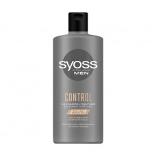 Men's normal and dry hair Syoss Men Control 2-in-1 Shampoo + Conditioner shampoo conditioner, 440 ml