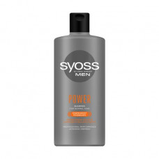 The Syoss Men Power Shampoo shampoo for men, for normal hair, 440 ml