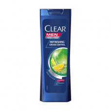 Shampoo for men for hair of Clear Men Shampoo Control of skin oiliness of the head, for an oily hair, against dandruff, 400 ml