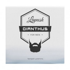 Men's solid shampoo for hair of Lapush Dianthus, 70 g