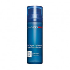 The men's moisturizing Clarins Super Moisture Gel face gel, 50 ml