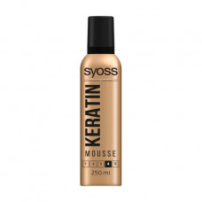 Syoss Keratin Mousse styling mousse fixing of 4 (extra strong), 250 ml