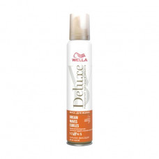 Wella Deluxe Dream Waves Curls hair mousse strong fixing, 200 ml