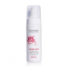 Soft cleansing foam for the person Biotrade Acne Out Cleansing Face Foam, 150 ml