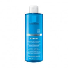 Soft physiological La Roche-Posay Kerium Extra Gentle Shampoo shampoo-gel for all types of hair, 400 ml