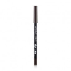 Soft pencil for eyes of Flormar Ultra Eyeliner 019 Dark Brown, 1.14 g