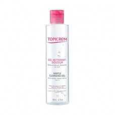 The soft cleaning face gel and bodies of Topicrem Gentle Cleansing Gel for sensitive and dry skin, 200 ml