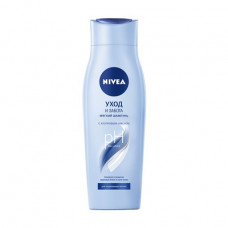 Soft Nivea shampoo Leaving and care, with cottonseed oil, for normal hair, 250 ml