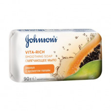 The Johnson's Body Care Vita Rich soap softening with extract of a papaya, 90 g