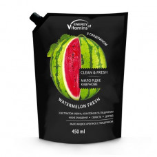 Liquid soap water-melon ENERGY of Vitamins, 450 ml (spare wheel)