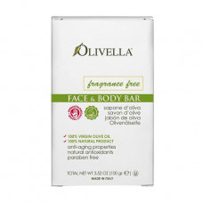 Soap the Firm Olivella for a face and a body for sensitive skin which is not flavored on the basis of olive oil 100g