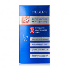 Set! CEBERG Professional Whitening 3 procedures of bleaching of teeth (gel + cap + LED lamp)