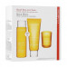 The Clarins Spa at Home set women's (body balm, 200 ml + gel for a bathtub and a shower, 200 ml + a candle, 50 g)