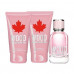 Dsquared2 Wood For Her set women's (toilet water, 50 ml + body lotion, 50 ml + shower gel, 50 ml)
