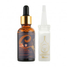 The Elizavecca Vitamin C set of 100% Powder + Vita-Multi Whitening Sauce Serum for the person (the clarifying powder, 12 g + serum, 30 ml)