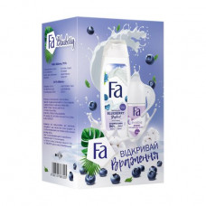 Fa Blueberry set women's (shower gel, 250 ml + ball antiperspirant, 50 ml)