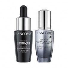 The Lancôme Genifique set (serum activator, 7 ml + skin serum around eyes, 5 ml)