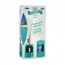 Sweet Home Collection Ocean Paradise set Ocean paradise (aromadiffuzor, 100 ml + aromatic candle, 135 g)