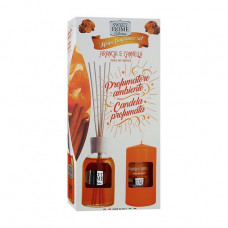 Sweet Home Collection Orange and Cinnamon set Apelsin and cinnamon (aromadiffuzor, 100 ml + aromatic candle, 135 g)