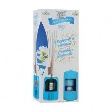 Talc set Sweet Home Collection Talc (aromadiffuzor, 100 ml + aromatic candle, 135 g)