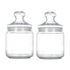 A set of cans for storage of the Luminarc Club products with a cover, 2*750 ml (P1425)
