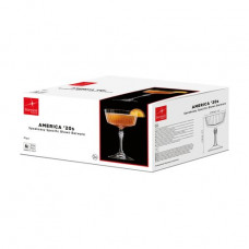 Bormioli Rocco America set of champagne glasses '20s, 6*275 ml (122150BAU021990)