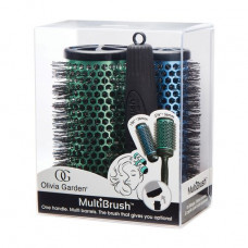 A set of brooches for hair dressing of Olivia Garden MultiBrush Kit (brash 36 mm + brash, 56 mm + the removable handle)