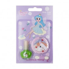 Set of children's Ruby Rose Princess's Dream HB-K2107 2 cosmetics (nail varnish, 5.5 g + eye shadow, 5.5 g)