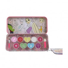 A set of children's cosmetics in a metal case of Markwins Disney Princess Enchanting Destination since 5 years, 130 g (1580344E)