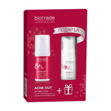 Set for oily and problem skin of Biotrade Cosmeceuticals (active face cream, 30 ml + soft cleansing foam, 20 ml)