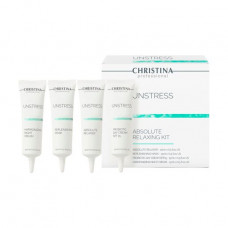 Set for the person Christina Unstress Absolute Relaxing Kit (day cream, 15 ml + night cream, 15 ml + a mask, 15 ml + serum, 15 ml)